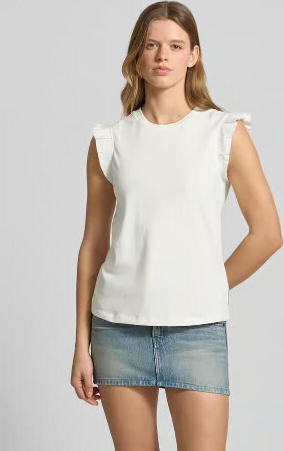 Marc O'Polo DENIM regular fit top van puur katoen - Foto 4