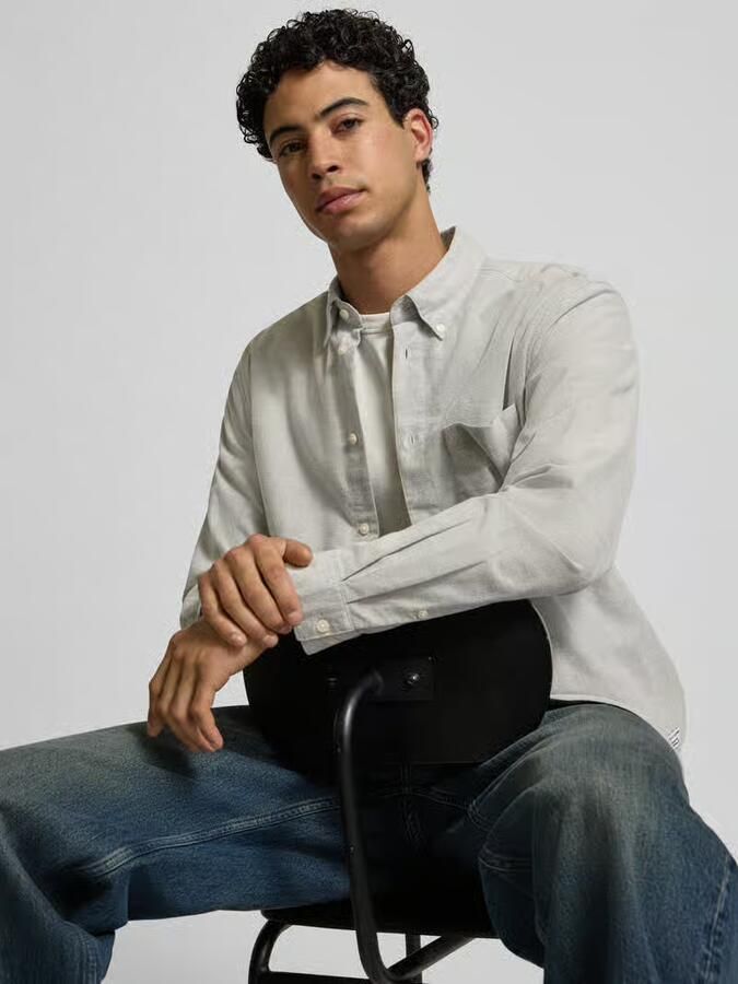 Marc O'Polo DENIM Regular fit vrijetijdsoverhemd van puur katoen - Foto 3