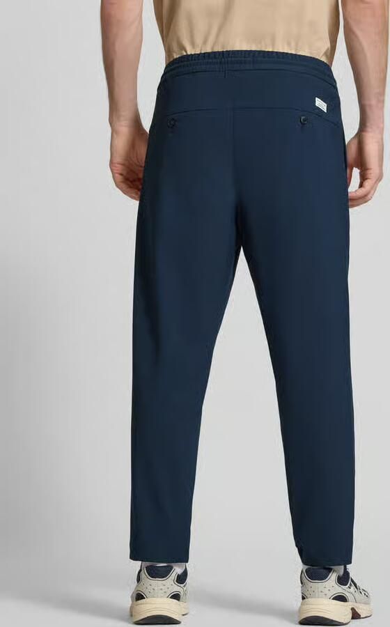 Marc O'Polo DENIM Relaxed fit bandplooibroek Met viscose Model 'VIGGO CROPPED' - Foto 3