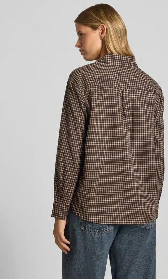 Marc O'Polo DENIM relaxed fit blouse met lange mouwen van puur katoen - Foto 3