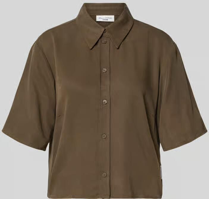 Marc O'Polo DENIM Relaxed fit blouse van puur lyocell