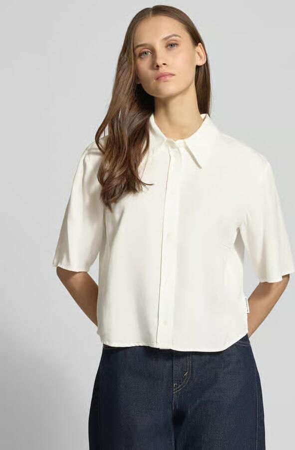 Marc O'Polo DENIM Relaxed fit Blouse van puur Lyocell - Foto 2