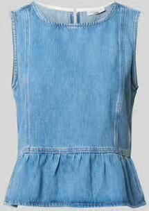 Marc O'Polo DENIM Relaxed fit blousetop van puur katoen