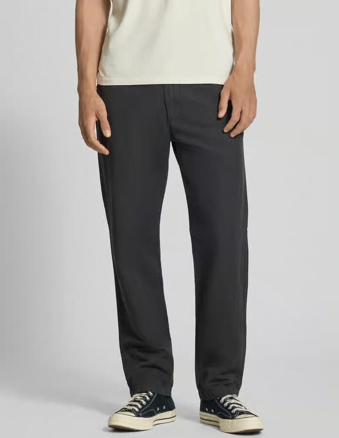 Marc O'Polo DENIM relaxed fit chino van mix van katoen en linnen model 'FILIP RELAXED' - Foto 2