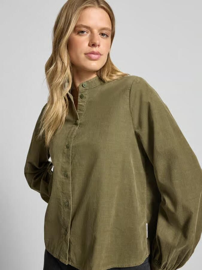 Marc O'Polo DENIM Relaxed fit corduroy blouse van puur katoen - Foto 2