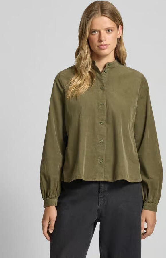 Marc O'Polo DENIM Relaxed fit corduroy blouse van puur katoen - Foto 4