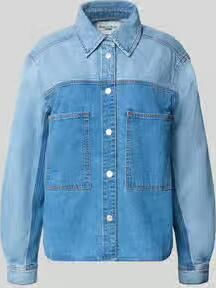 Marc O'Polo DENIM relaxed fit jeansblouse van katoen-ananasmix