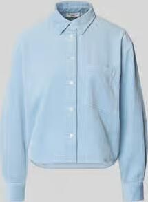 Marc O'Polo DENIM relaxed fit overhemdblouse van puur katoen