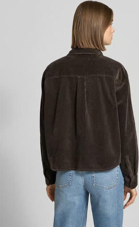 Marc O'Polo DENIM relaxed fit overhemdblouse van puur katoen