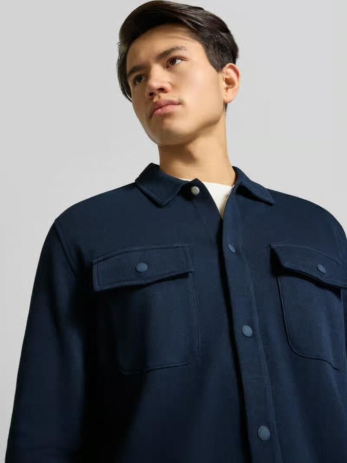Marc O'Polo DENIM Relaxed fit overhemdjack van puur katoen
