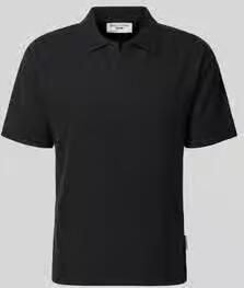 Marc O'Polo DENIM relaxed fit poloshirt van katoenmix