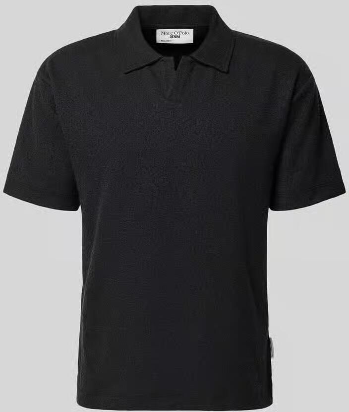 Marc O'Polo DENIM relaxed fit poloshirt van katoenmix - Foto 2