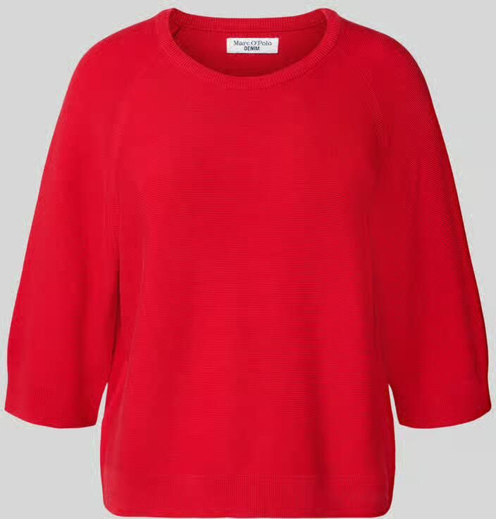 Marc O'Polo DENIM Relaxed fit Pullover van puur katoen - Foto 2