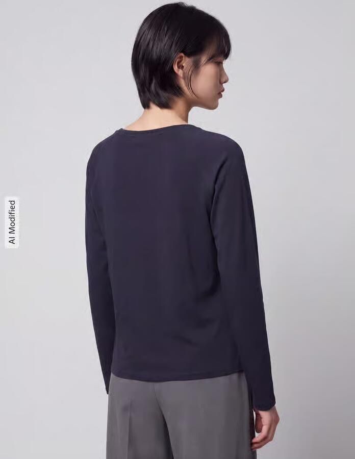 Marc O'Polo DENIM relaxed fit shirt met lange mouwen van puur katoen - Foto 2