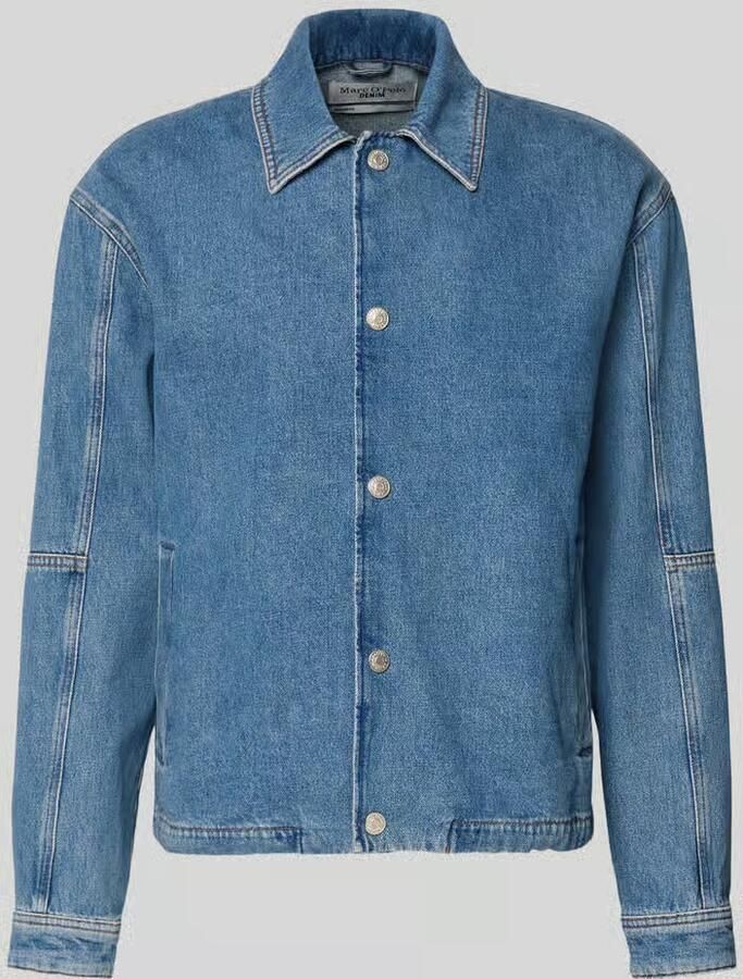Marc O'Polo DENIM Relaxed fit spijkerjack van katoen-ananasmix - Foto 2