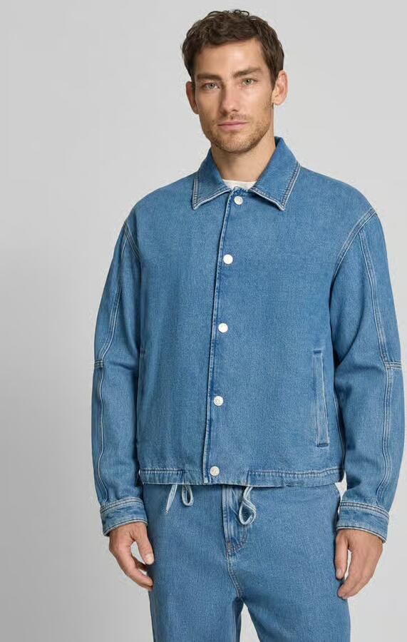 Marc O'Polo DENIM Relaxed fit spijkerjack van katoen-ananasmix - Foto 3