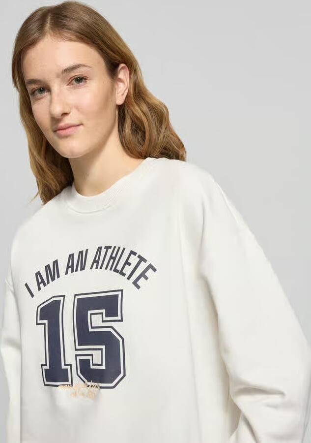 Marc O'Polo DENIM Relaxed fit sweatshirt van puur katoen - Foto 2