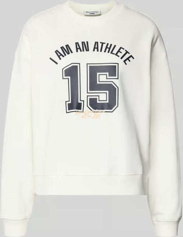 Marc O'Polo DENIM Relaxed fit sweatshirt van puur katoen