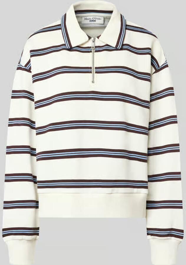 Marc O'Polo DENIM relaxed fit sweatshirt van puur katoen - Foto 2