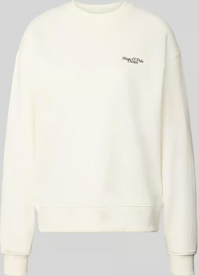 Marc O'Polo DENIM relaxed fit sweatshirt van puur katoen