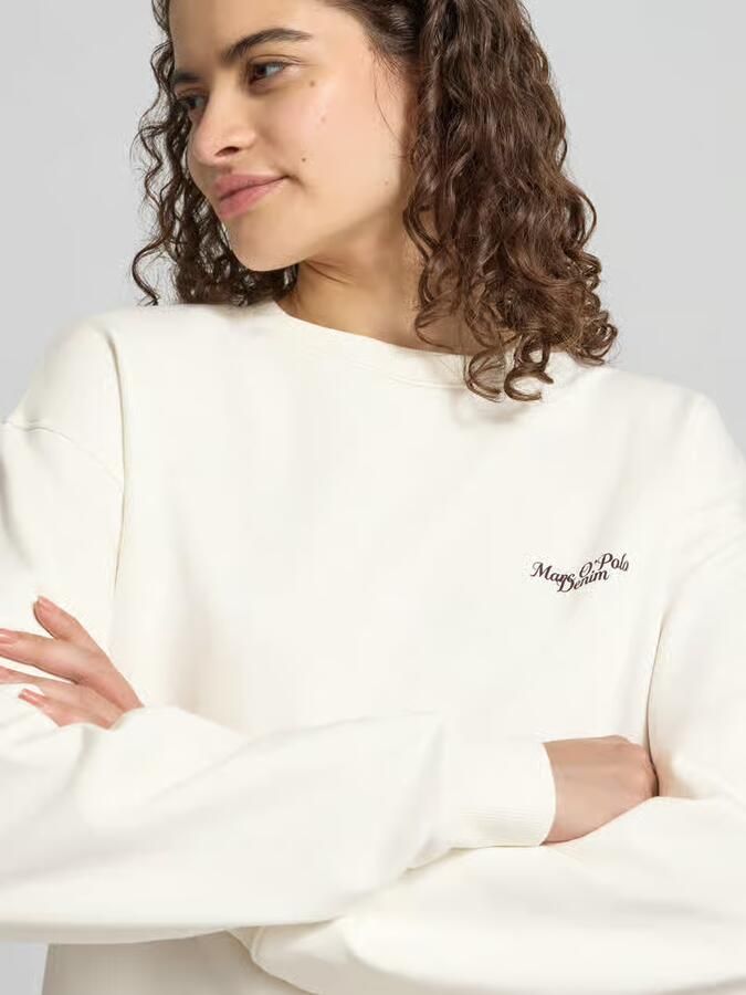 Marc O'Polo DENIM relaxed fit sweatshirt van puur katoen - Foto 2