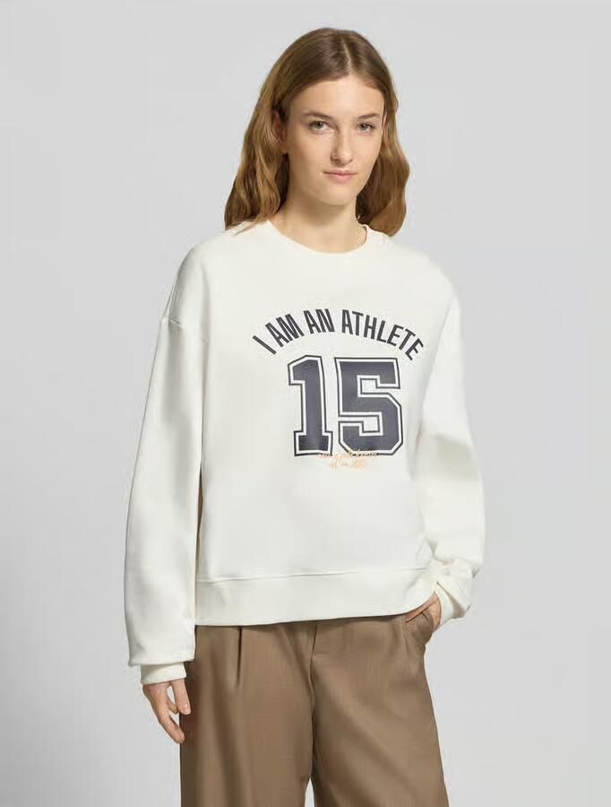 Marc O'Polo DENIM Relaxed fit sweatshirt van puur katoen - Foto 2