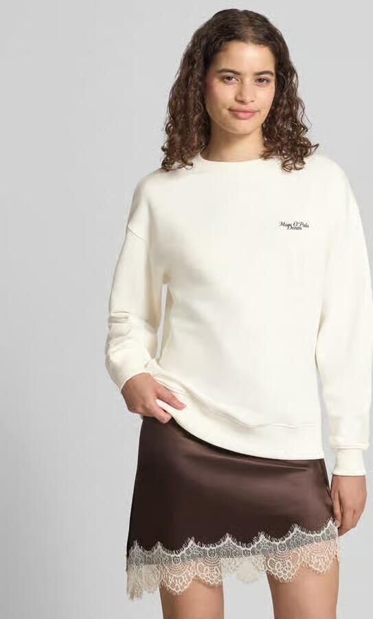 Marc O'Polo DENIM relaxed fit sweatshirt van puur katoen - Foto 3