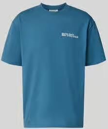 Marc O'Polo DENIM relaxed fit T-shirt van pure katoen met motiefprint