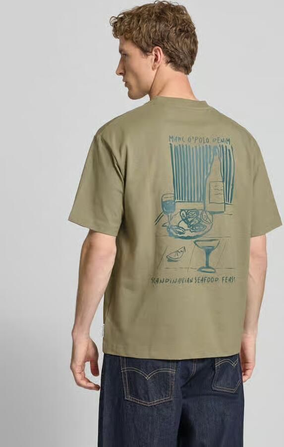 Marc O'Polo DENIM relaxed fit T-shirt van puur katoen