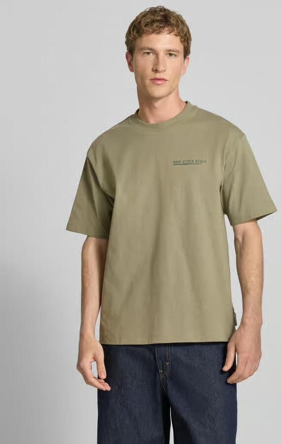 Marc O'Polo DENIM relaxed fit T-shirt van puur katoen - Foto 4