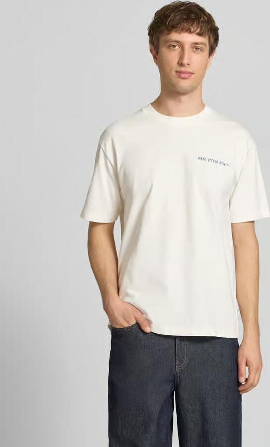 Marc O'Polo DENIM relaxed fit T-shirt van puur katoen - Foto 3