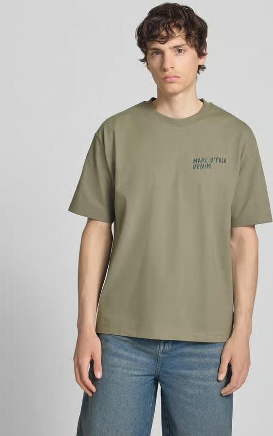 Marc O'Polo DENIM relaxed fit T-shirt van puur katoen - Foto 4