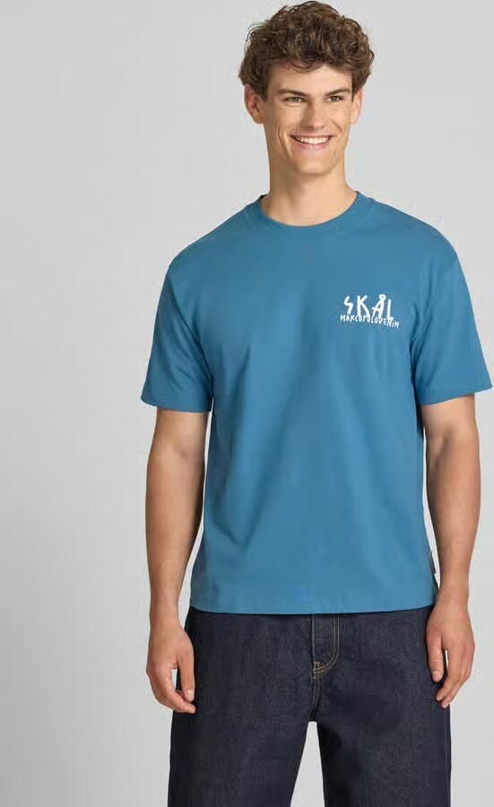 Marc O'Polo DENIM relaxed fit T-shirt van puur katoen - Foto 4
