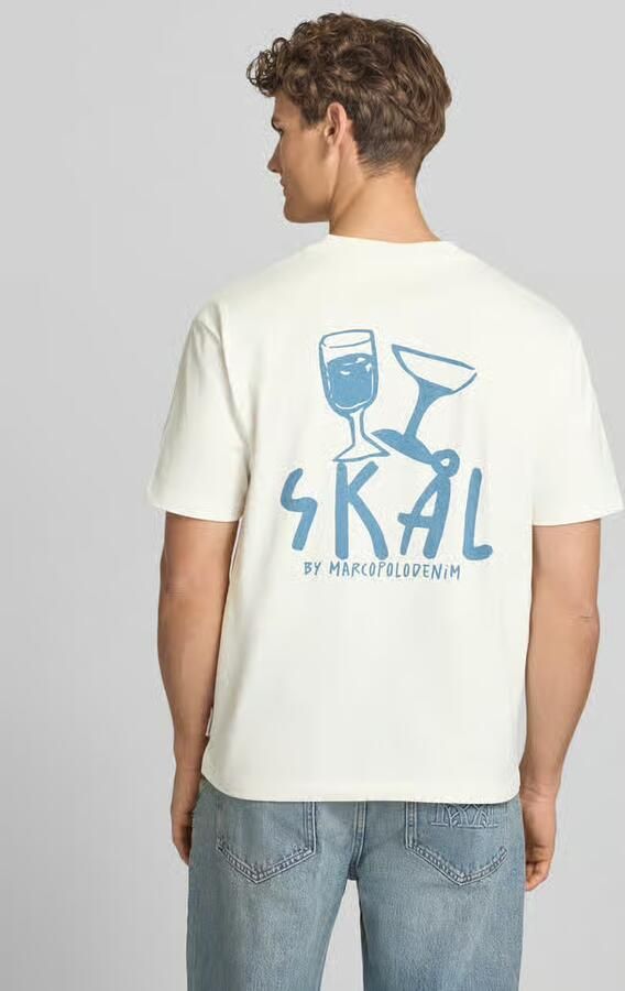 Marc O'Polo DENIM relaxed fit T-shirt van puur katoen - Foto 2