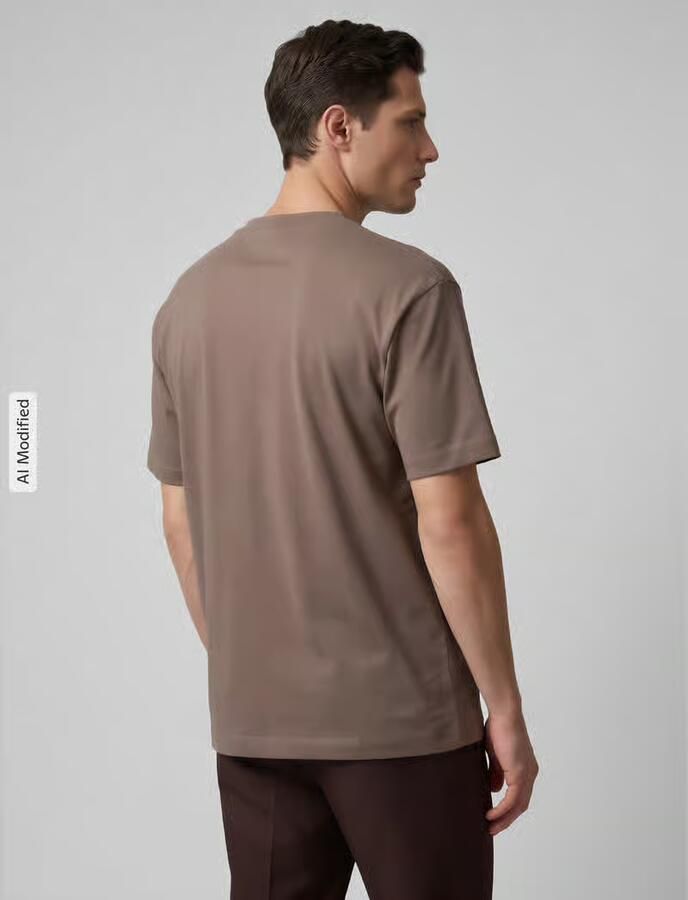 Marc O'Polo DENIM relaxed fit t-shirt van puur katoen - Foto 2