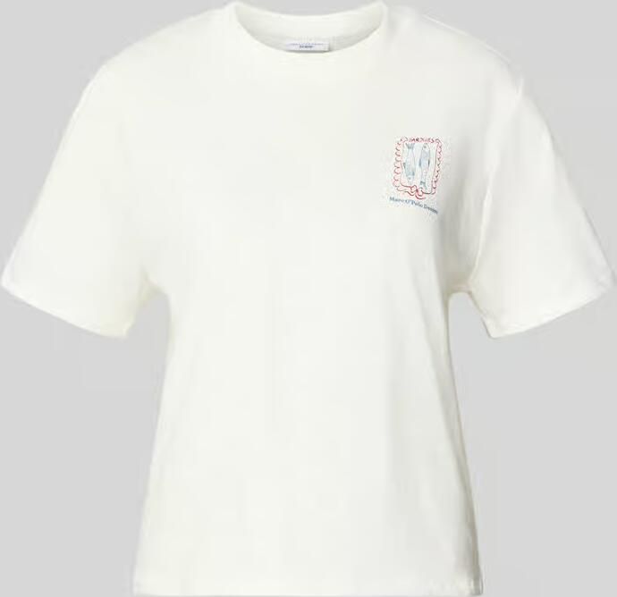 Marc O'Polo DENIM relaxed fit T-shirt van puur katoen special drop - Foto 2