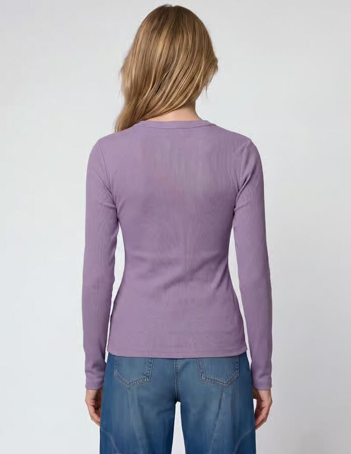Marc O'Polo DENIM Shirt met lange mouwen met rolzoom-details - Foto 3