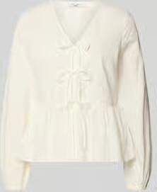 Marc O'Polo DENIM Slim fit blouse met lange mouwen van puur katoen