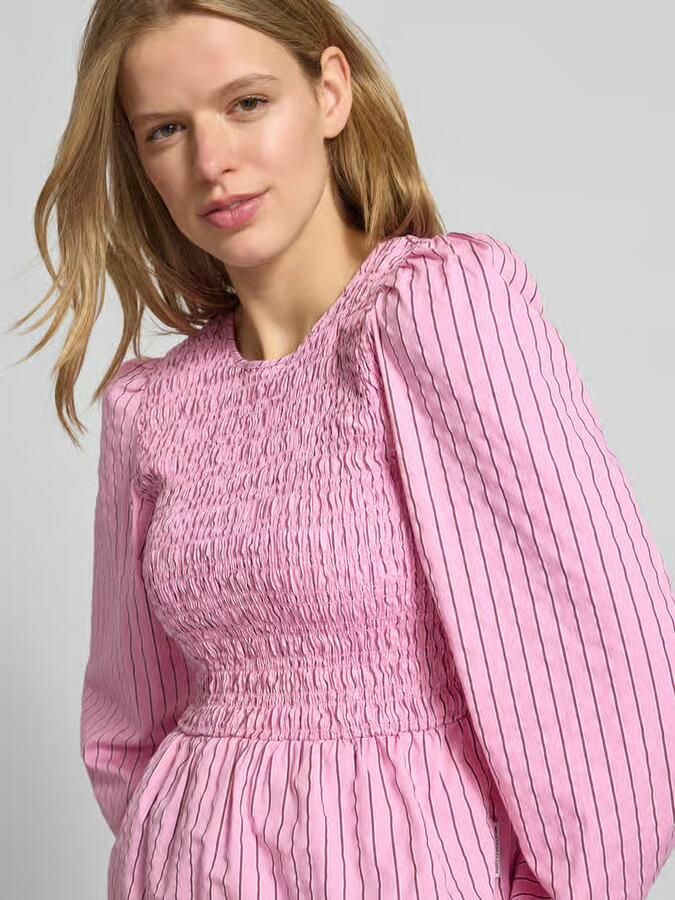 Marc O'Polo DENIM slim fit blouse van katoenmix