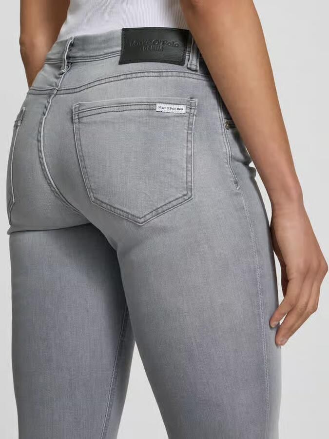 Marc O'Polo DENIM Slim fit mid rise jeans met stretch model 'Alva'