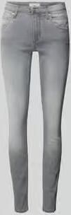 Marc O'Polo DENIM Slim fit mid rise jeans met stretch model 'Alva' - Foto 4