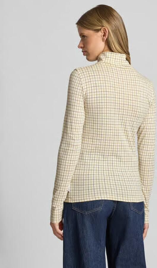 Marc O'Polo DENIM Slim fit shirt met lange mouwen van een mix van katoen en modal - Foto 4