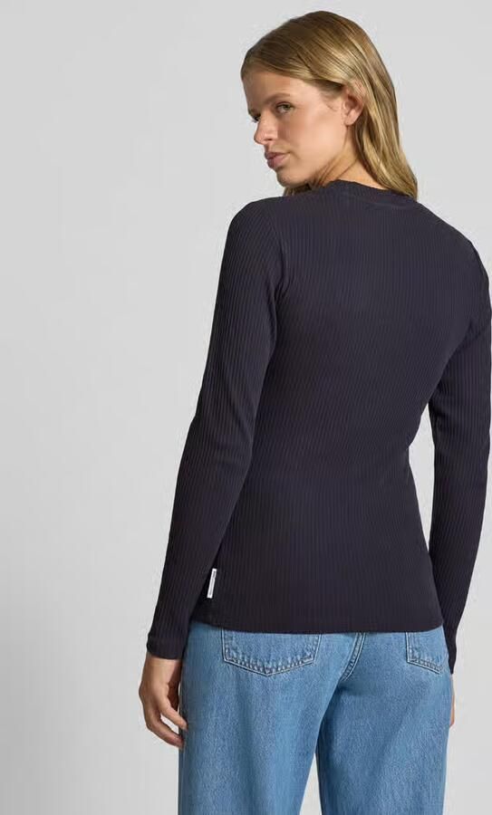 Marc O'Polo DENIM Slim fit shirt met lange mouwen van katoenmix