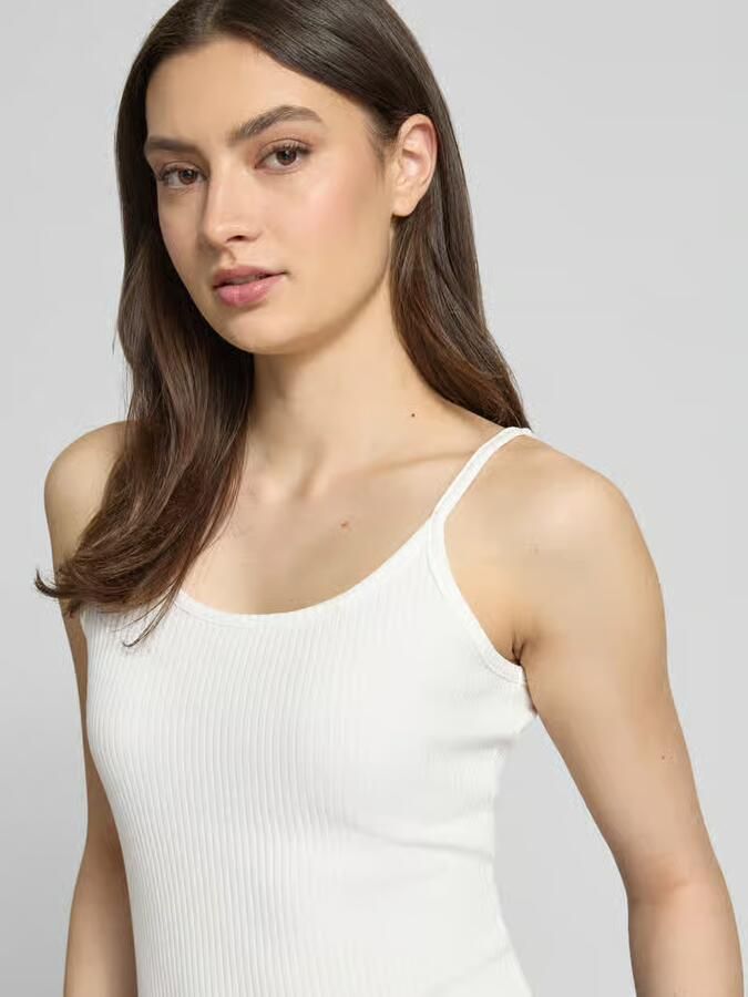 Marc O'Polo DENIM slim fit tanktop van katoenmix