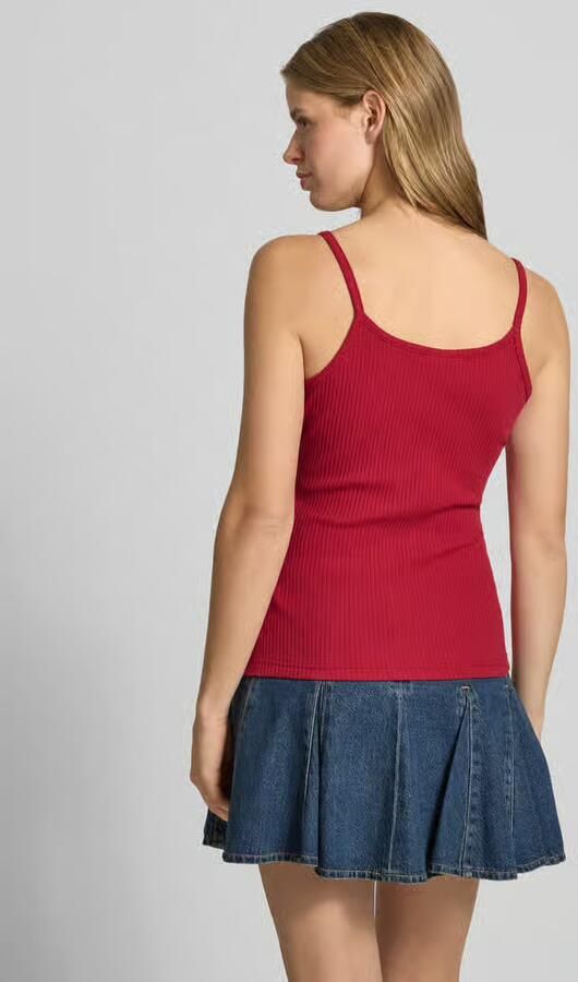 Marc O'Polo DENIM slim fit tanktop van katoenmix