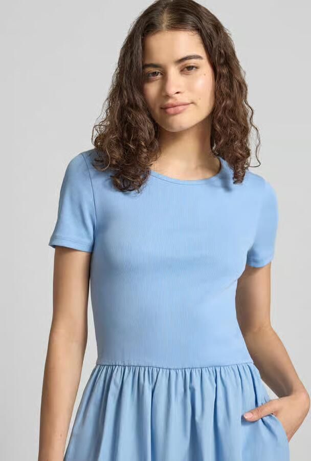 Marc O'Polo DENIM slim fit vrijetijdsjurk van katoenmix