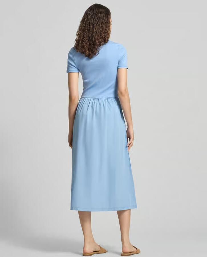 Marc O'Polo DENIM slim fit vrijetijdsjurk van katoenmix