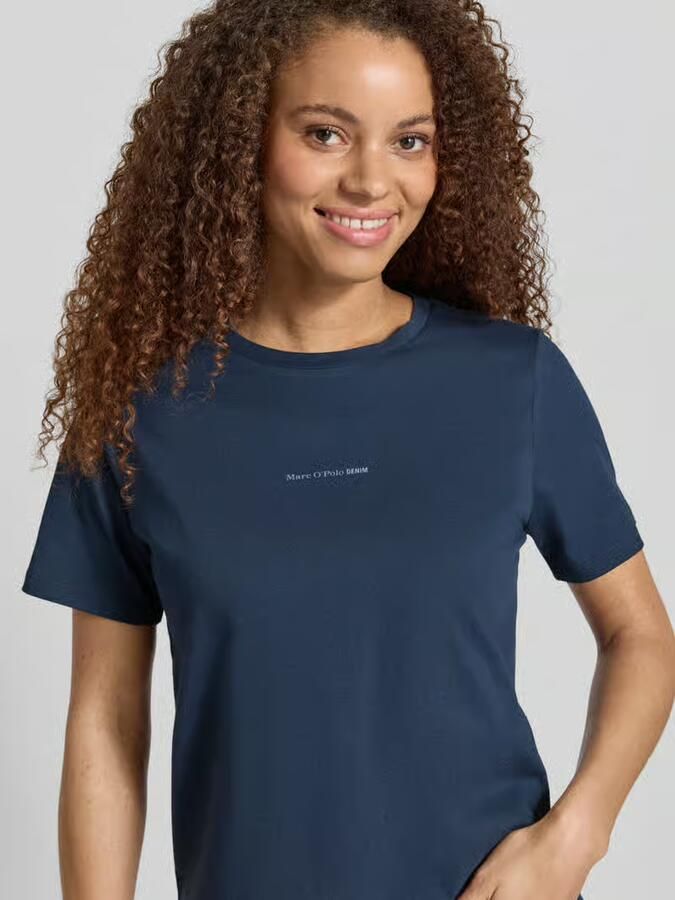 Marc O'Polo DENIM T-shirt met labeldetail