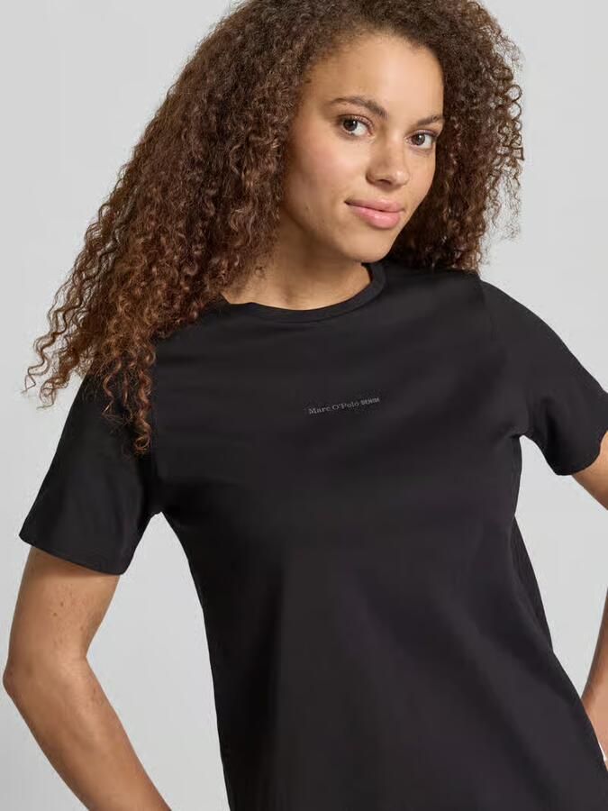 Marc O'Polo DENIM T-shirt met labeldetail