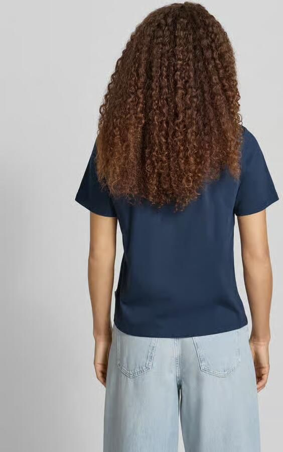 Marc O'Polo DENIM T-shirt met labeldetail